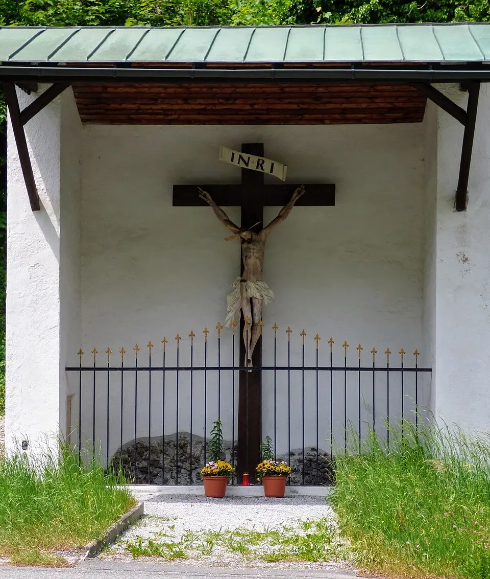 Kruzifix Pestkapelle Werfen