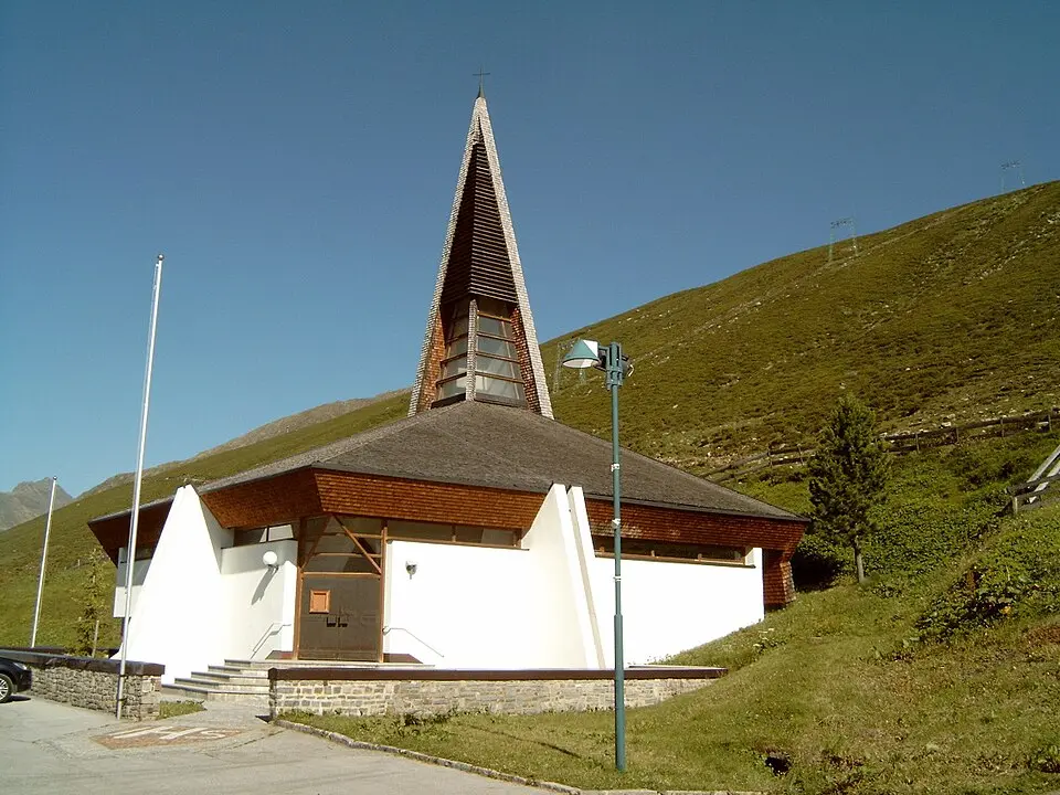 Image: Sönke Kraft aka Arnulf zu Linden · CC BY-SA 3.0 Expositurkirche Kühtai