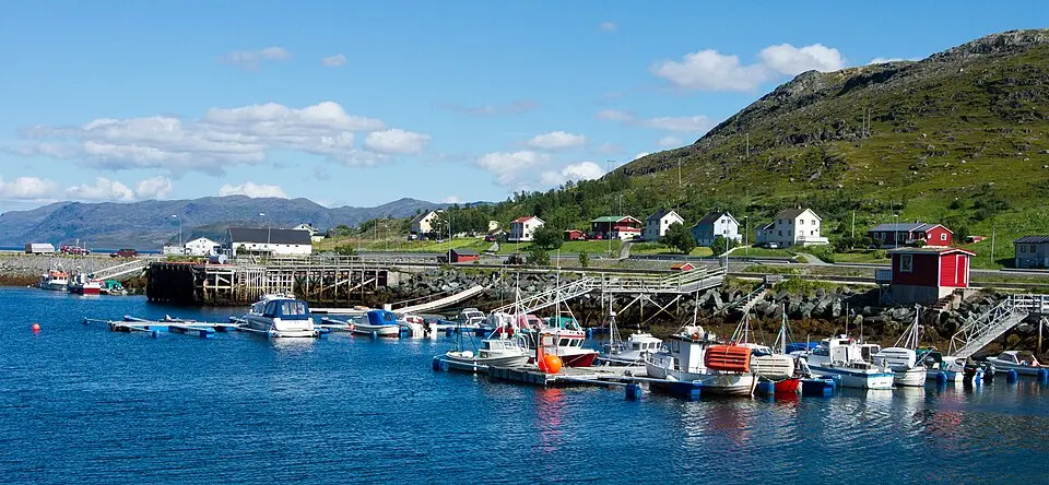 Kvalsund village