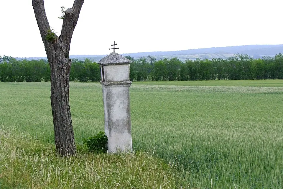 Bildstock Weißes Kreuz