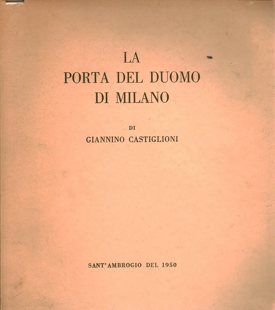 Door of the Duomo Cathedral by Castiglioni