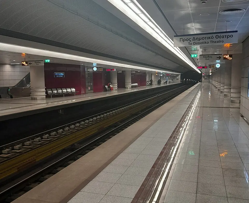 Agia Varvara metro station
