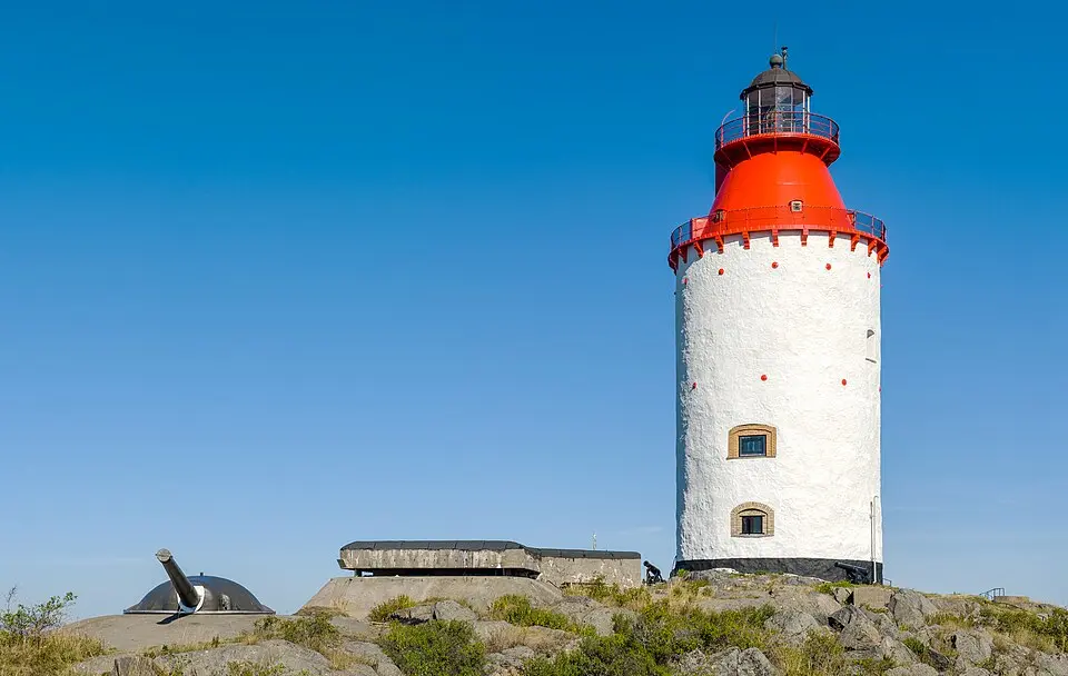 Image: Arild Vågen · CC BY-SA 3.0 Exposition sur l'histoire des phares, Landsort