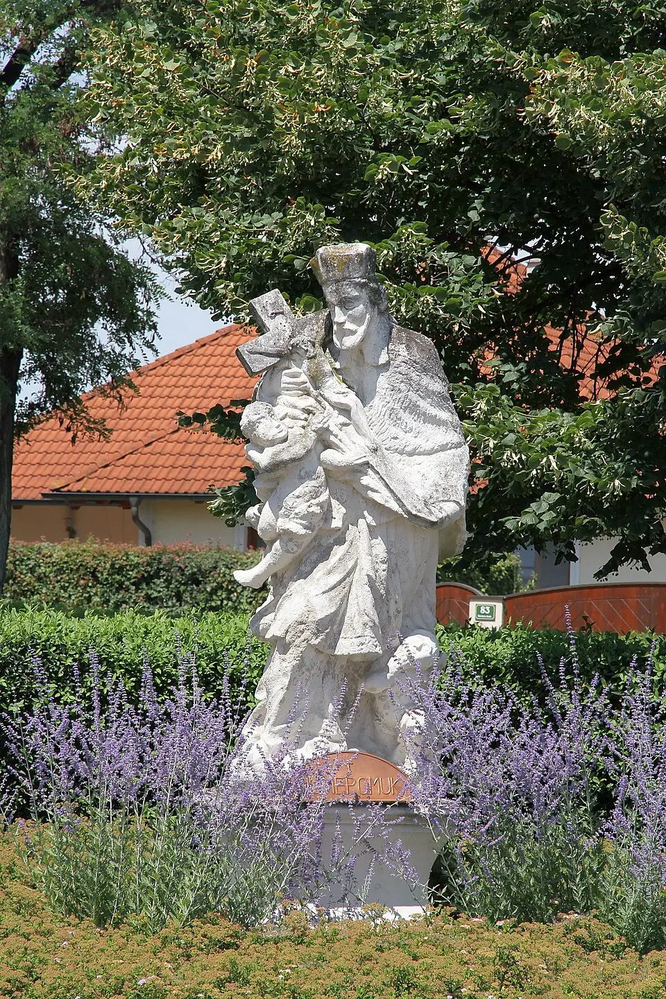 Figurenbildstock hl. Johannes Nepomuk