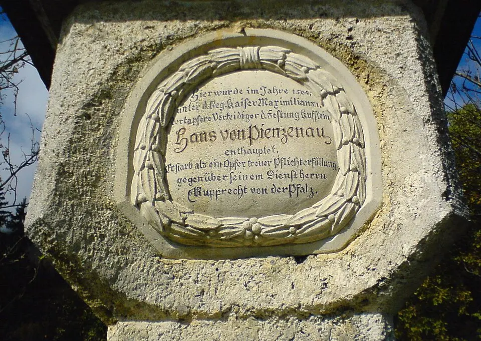 Bildstock Pienzenau(er) beim Eilfen/ Denksäule