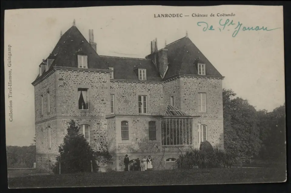 Image: Tirel-Hamon · Licence Ouverte château de Coëtando