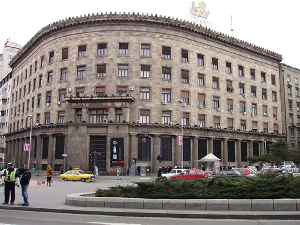 Bild: Фото at Serbian Wikipedia · Public domain Gebäude der Agrarbank