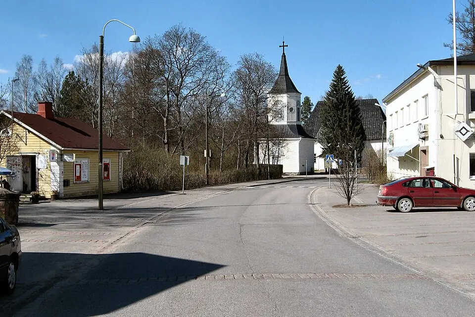 Lapinjärvi parish village