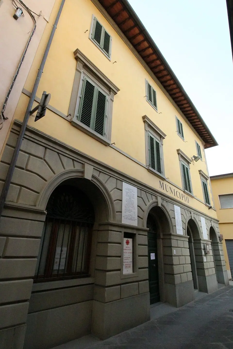 Rathaus von Laterina Pergine Valdarno