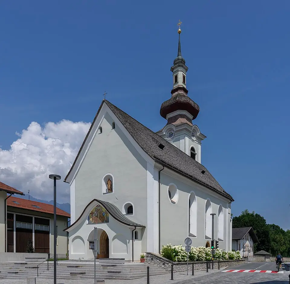 Bild: Thomas Ledl · CC BY-SA 4.0 Alte Pfarrkirche Wattens