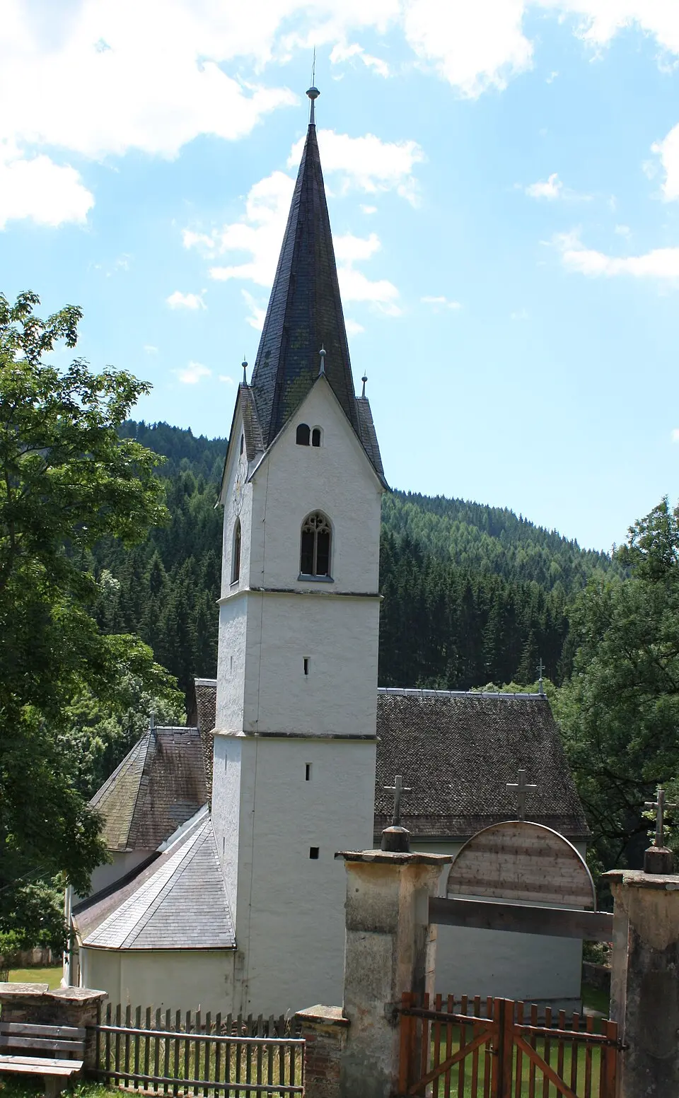 Bild: Mefusbren69 · Public domain Pfarrkirche Lölling