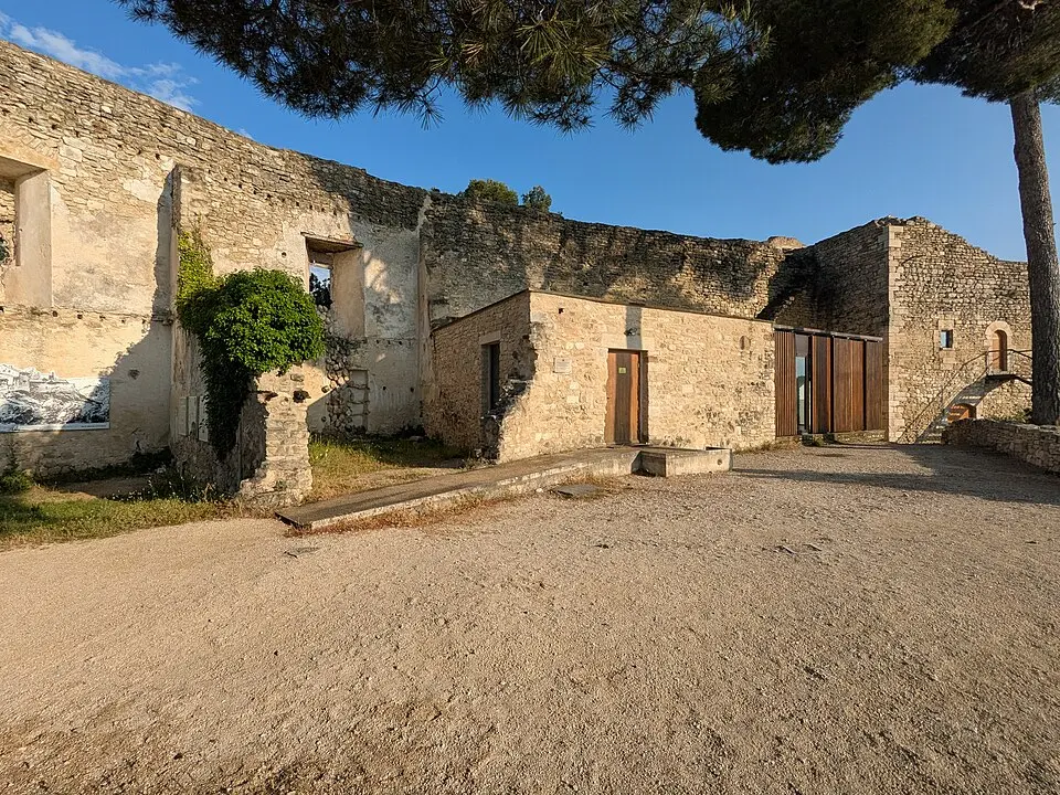 château fort du Beaucet