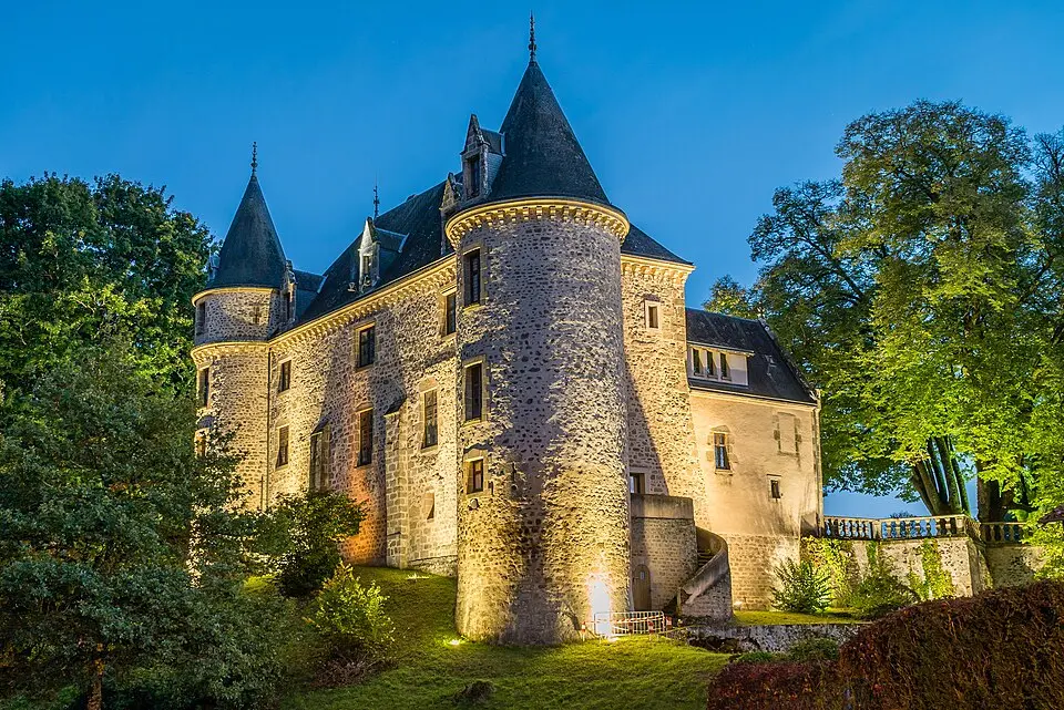 Image: Stdebove · CC BY-SA 4.0 château de Nieul