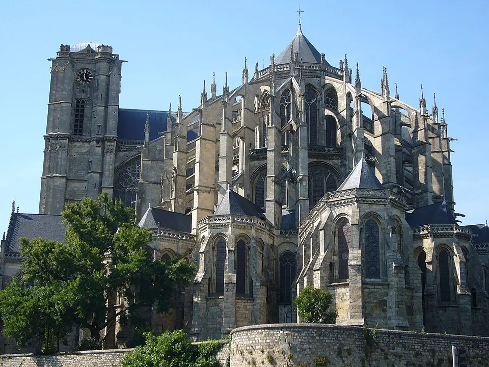Slika: Pepijntje · Public domain Stolnica Saint-Julien du Mans