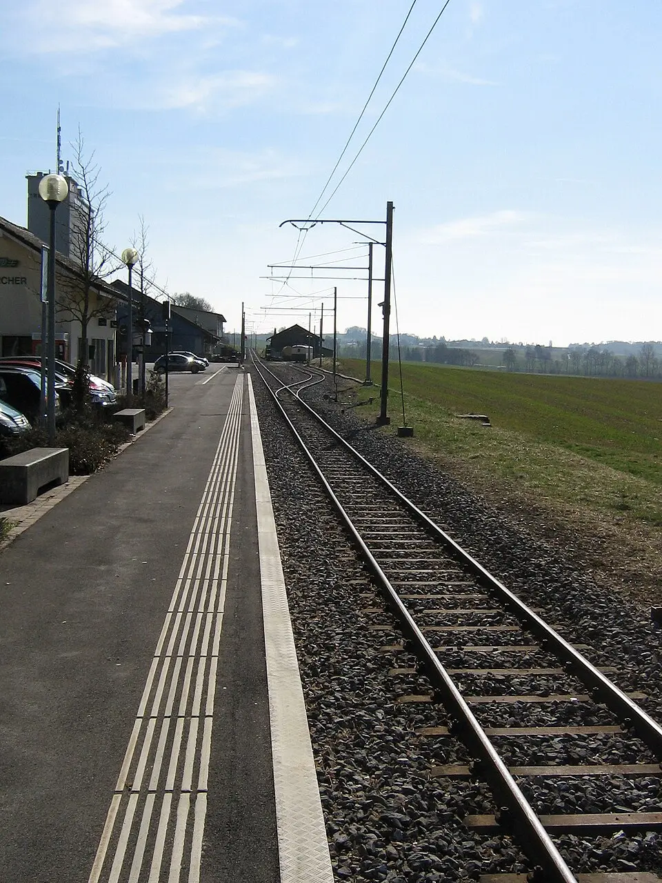 Obrázok: Abaddon1337 · CC BY-SA 3.0 Bahnstrecke Lausanne–Bercher