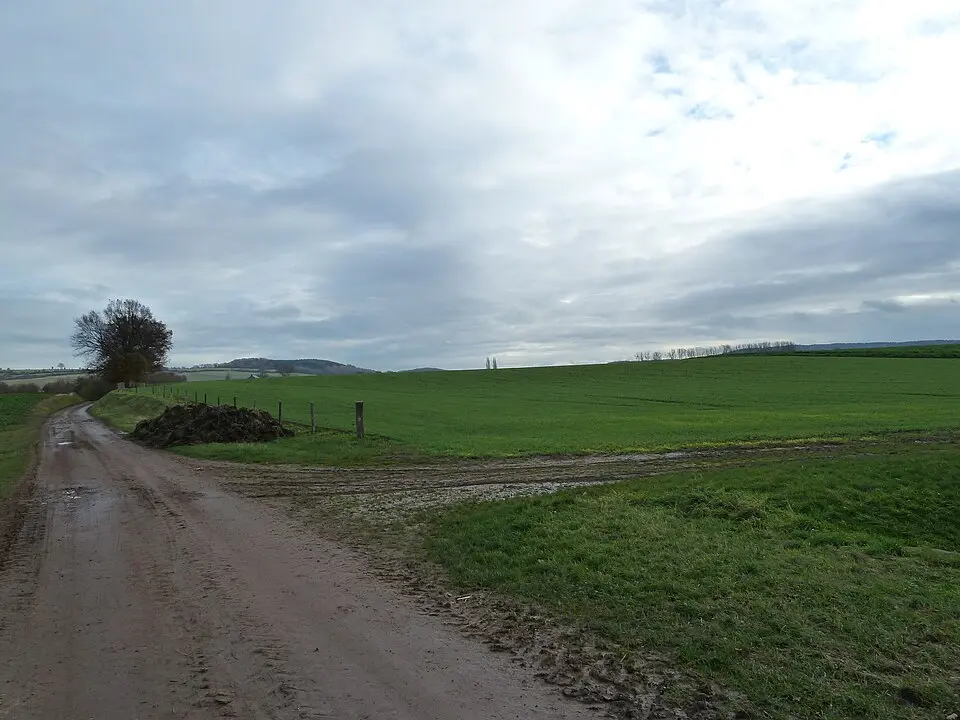 Terrein waarin sporen van een gebouw en bewoning ten zuiden Oude Trichterweg bij Lemiers