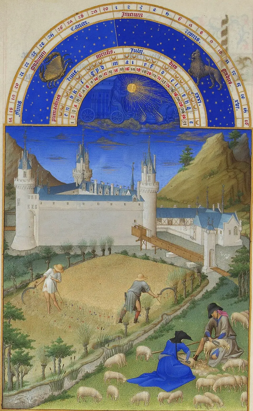 château triangulaire de Poitiers