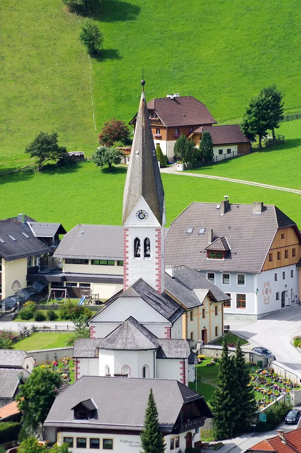 Bild: Markus 'Mex' Winkler · CC BY-SA 3.0 AT Pfarrkirche Lessach