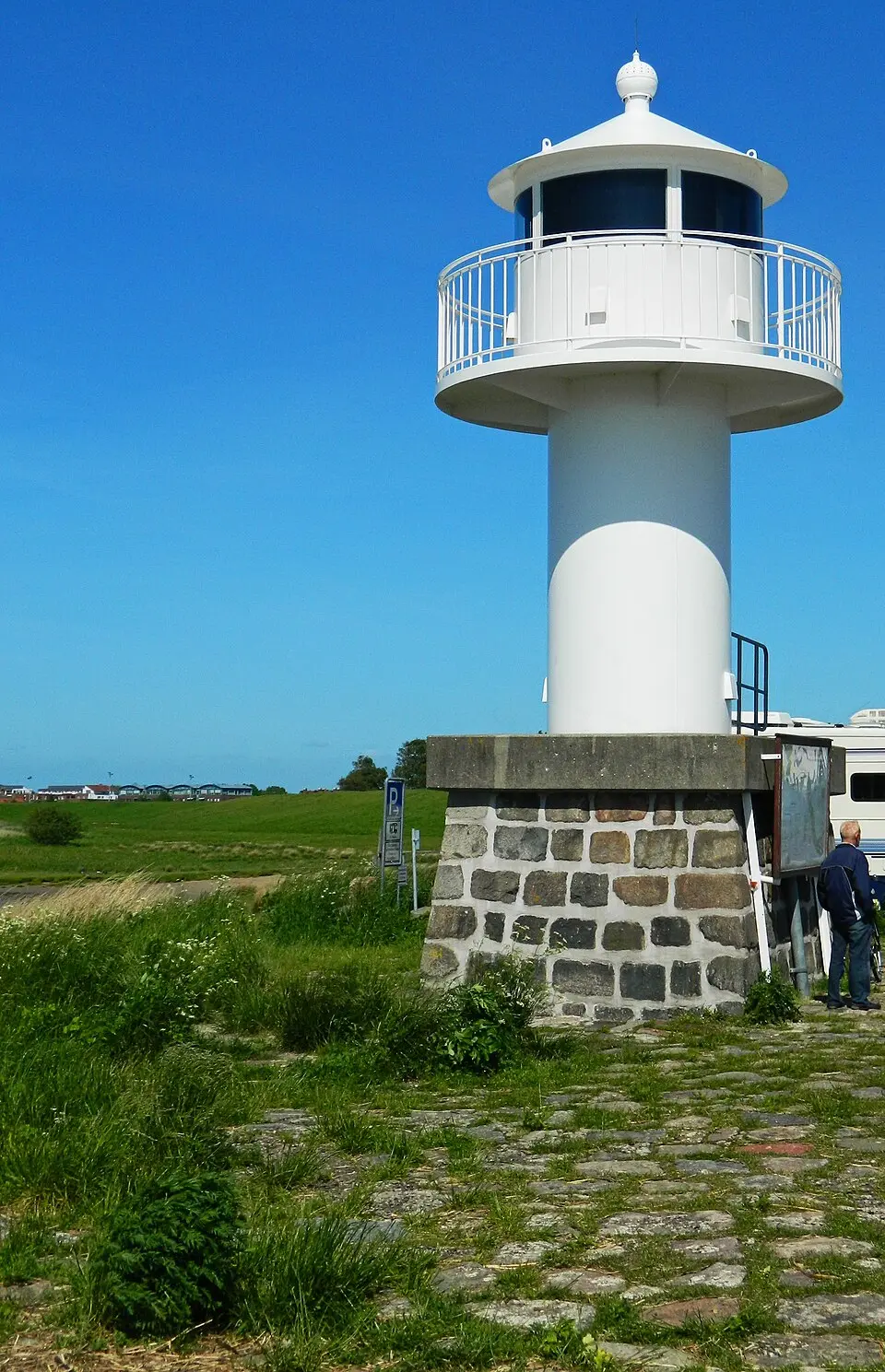 Leuchtturm Glückstadt Nordmole