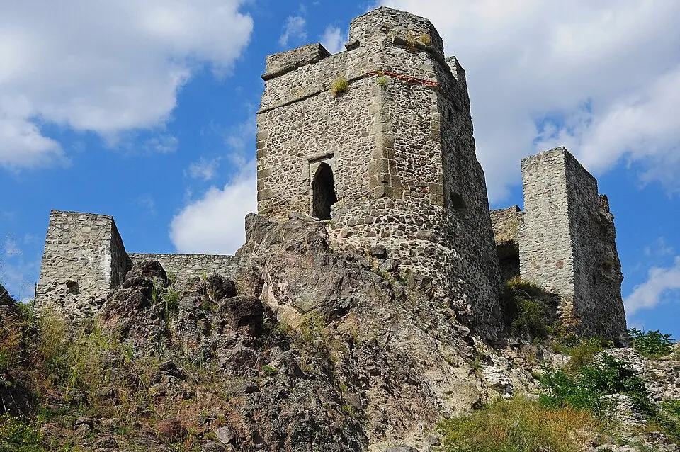 Levický hrad, palác hradný