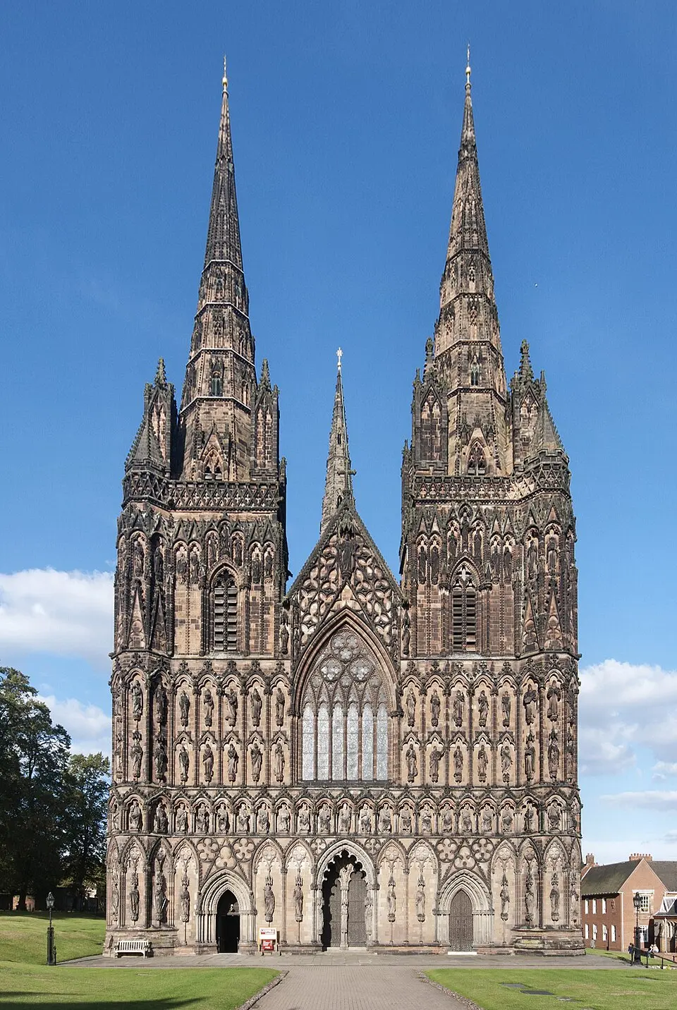 Lichfieldská katedrála