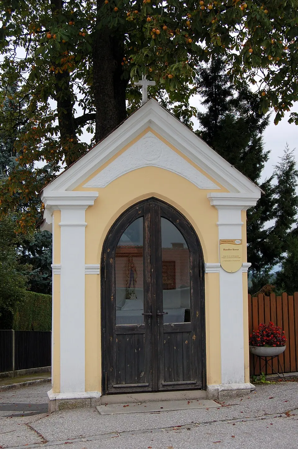 Image: Wolfgang Glock · CC BY-SA 3.0 Handler Kreuz, Lichtenegg