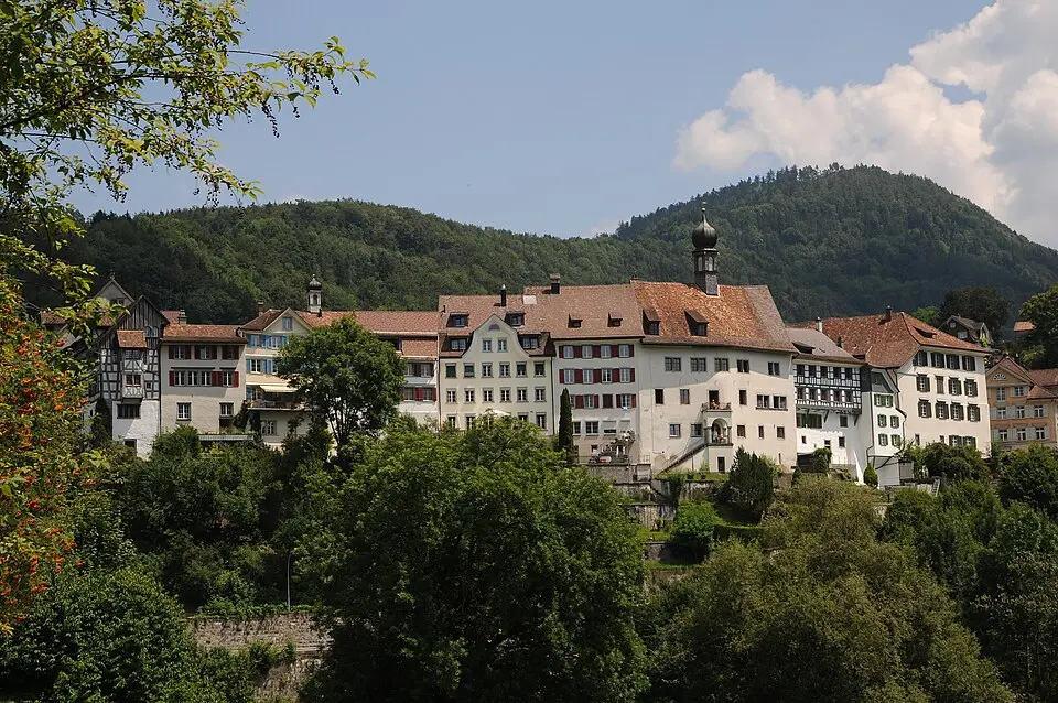 Obrázok: böhringer friedrich · CC BY-SA 2.5 Lichtensteig - Mittelalterliche-neuzeitliche Kleinstadt