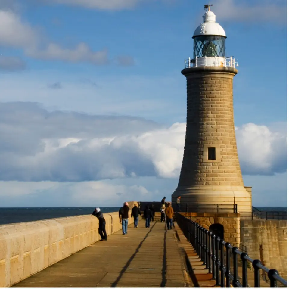Tynemouth North Pier light