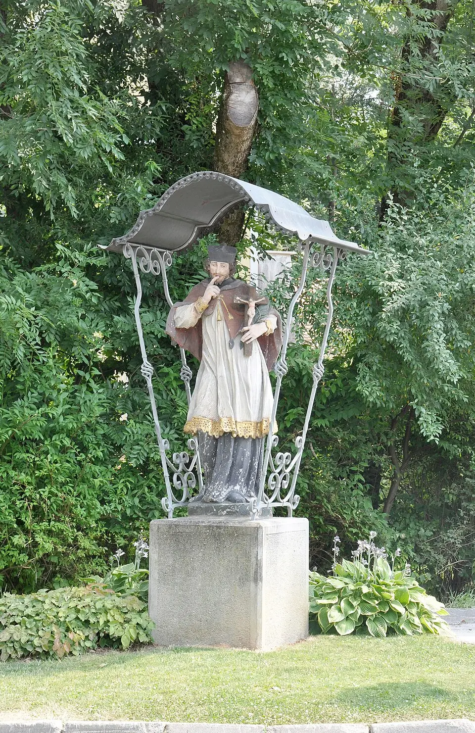 Figurenbildstock hl. Johannes Nepomuk