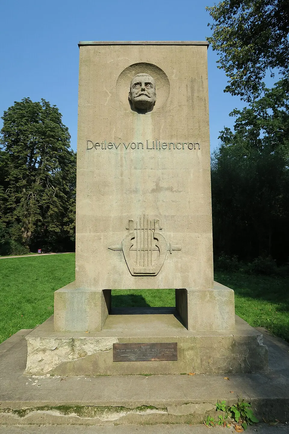 Denkmal für Detlev von Liliencron