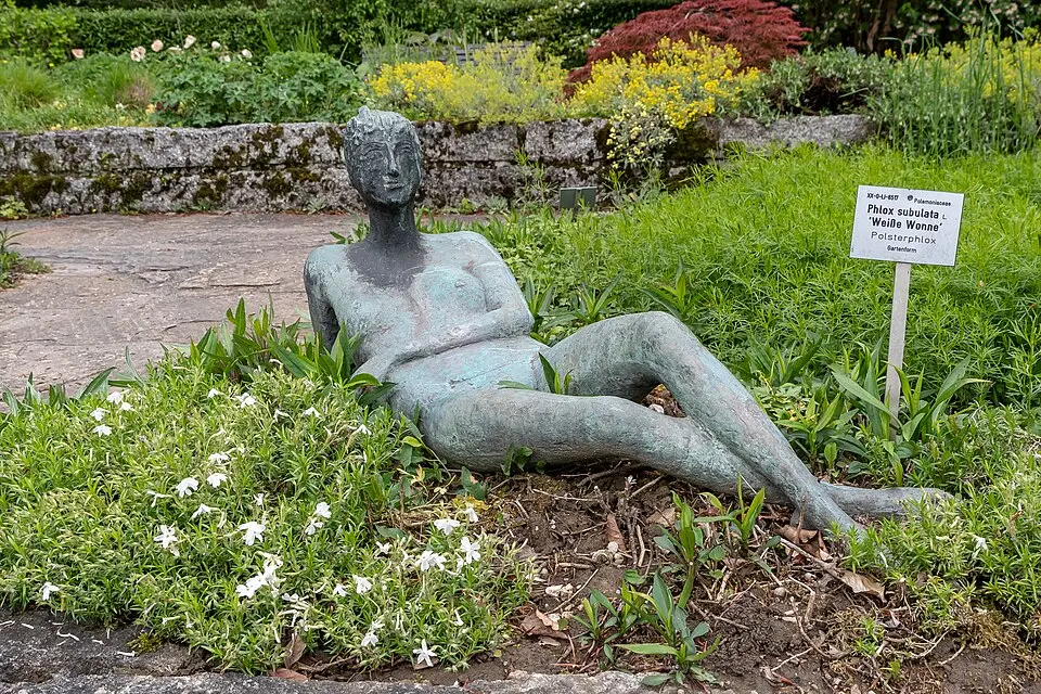 Botanischer Garten: Gartenbaudenkmale, Wasserbecken und Wegeführungen