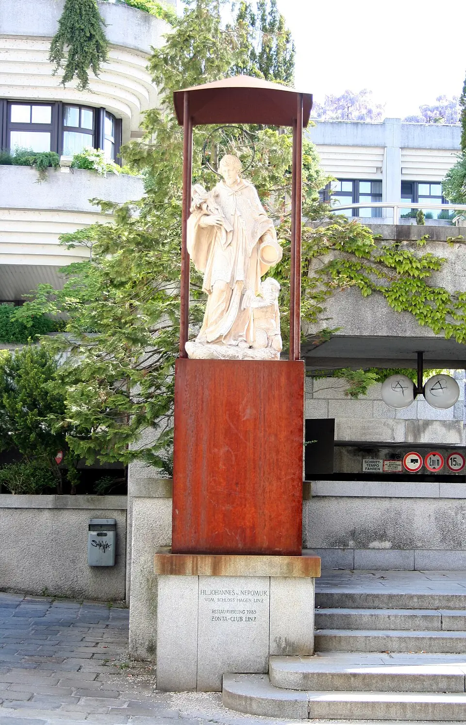 Figurenbildstock hl. Johannes Nepomuk