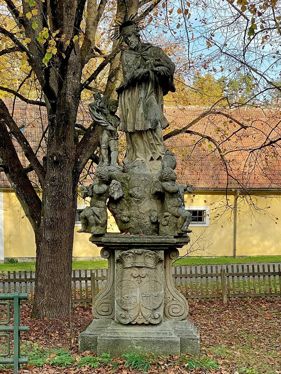 Slika: Funke · CC BY-SA 4.0 Figurenbildstock hl. Johannes Nepomuk