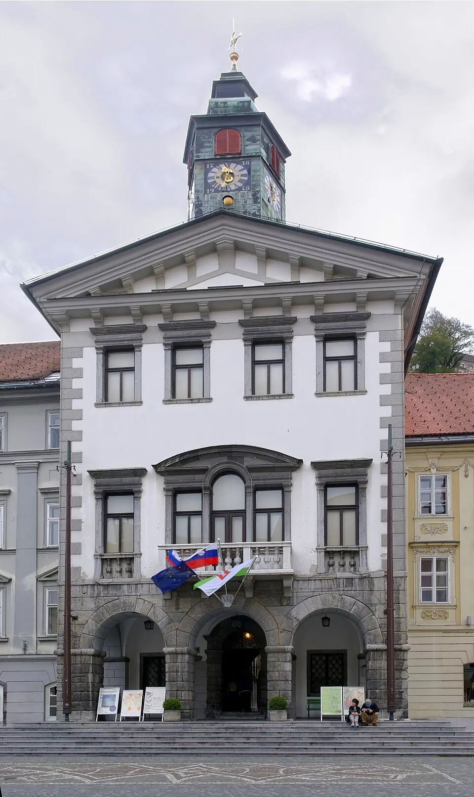 Image: Berthold Werner · CC BY-SA 3.0 Ljubljana Town Hall