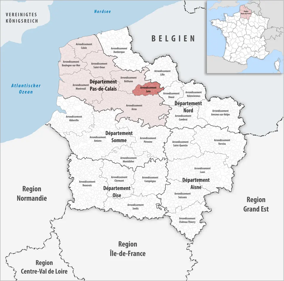 arrondissement di Lens