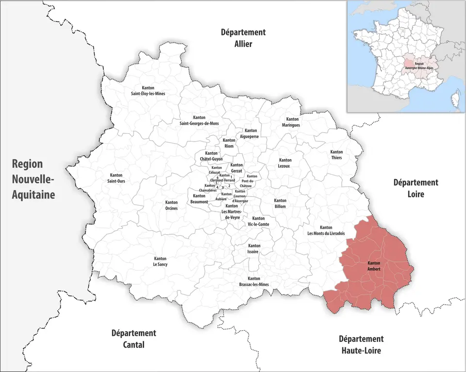 canton d'Ambert