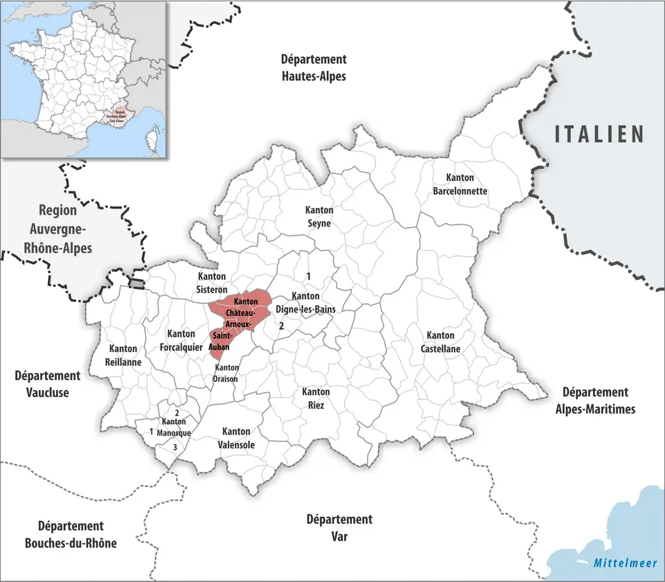 canton de Château-Arnoux-Saint-Auban