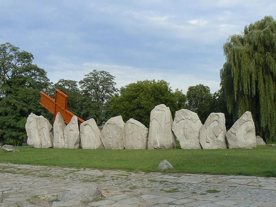monument aux victimes de Lubin de 1982