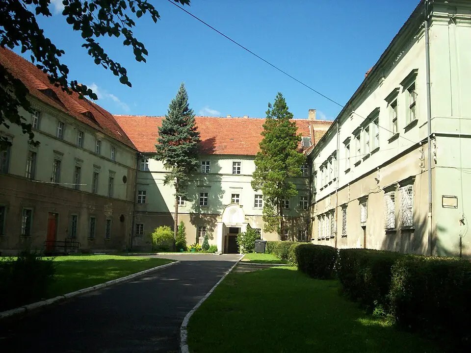 Klasztor, ob. szkoła, XIX