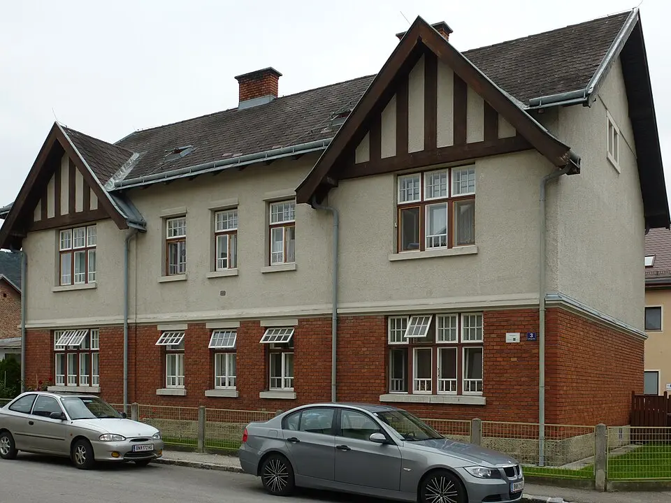 Arbeiterwohnhaus der Werksiedlung Wiedenbrunn