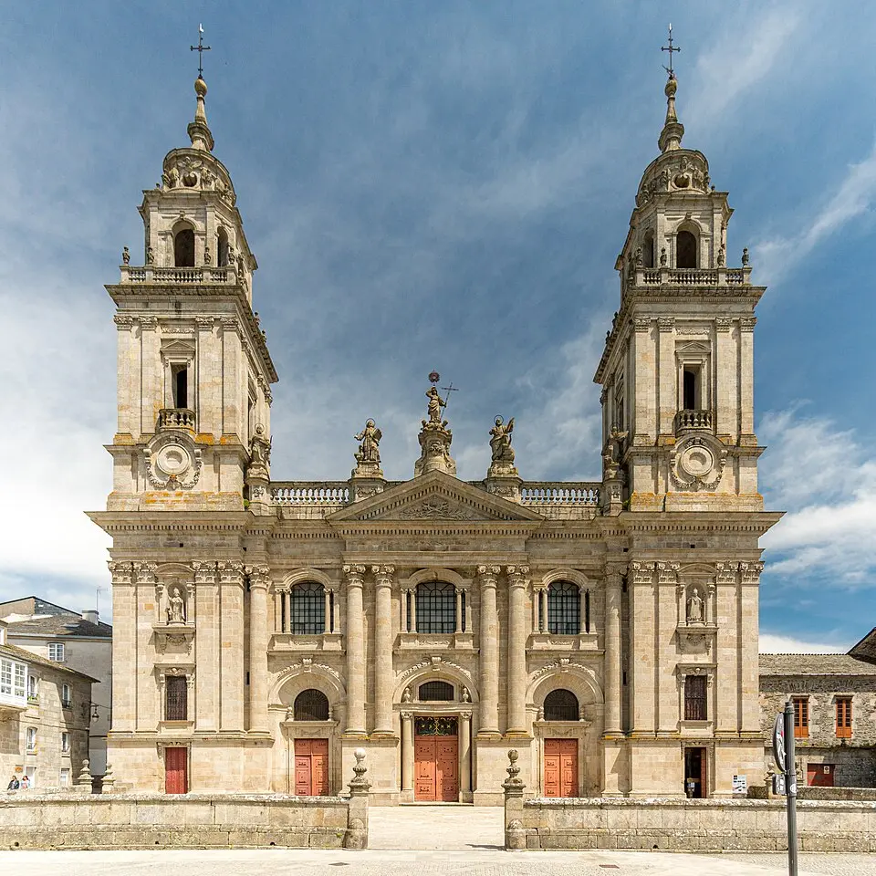Kép: Fernando Pascullo · CC BY-SA 4.0 Catedral de Santa María de Lugo