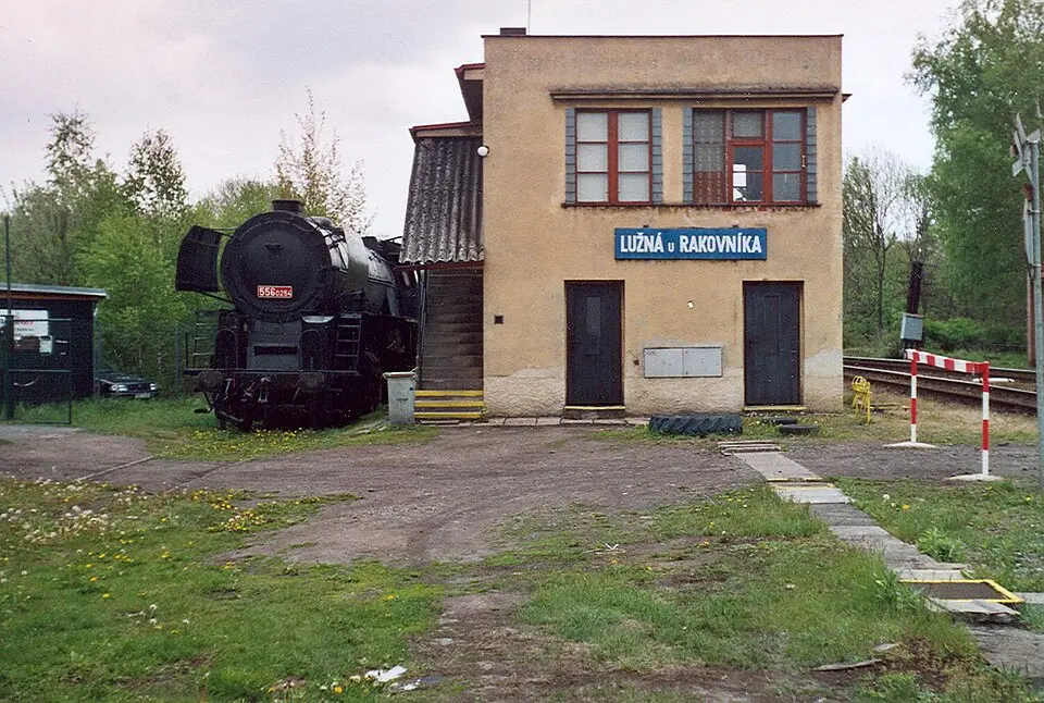 Železniční muzeum Lužná u Rakovníka
