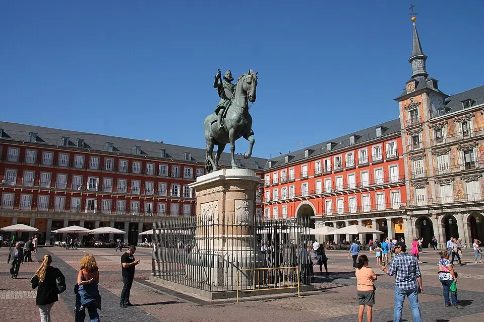 Image: Draceane · CC BY-SA 4.0 Plaza Mayor de Madrid