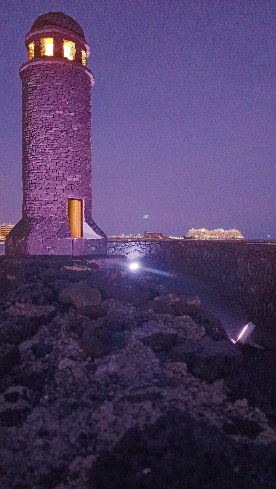 Faro en Islote de Fermina, Arrecife