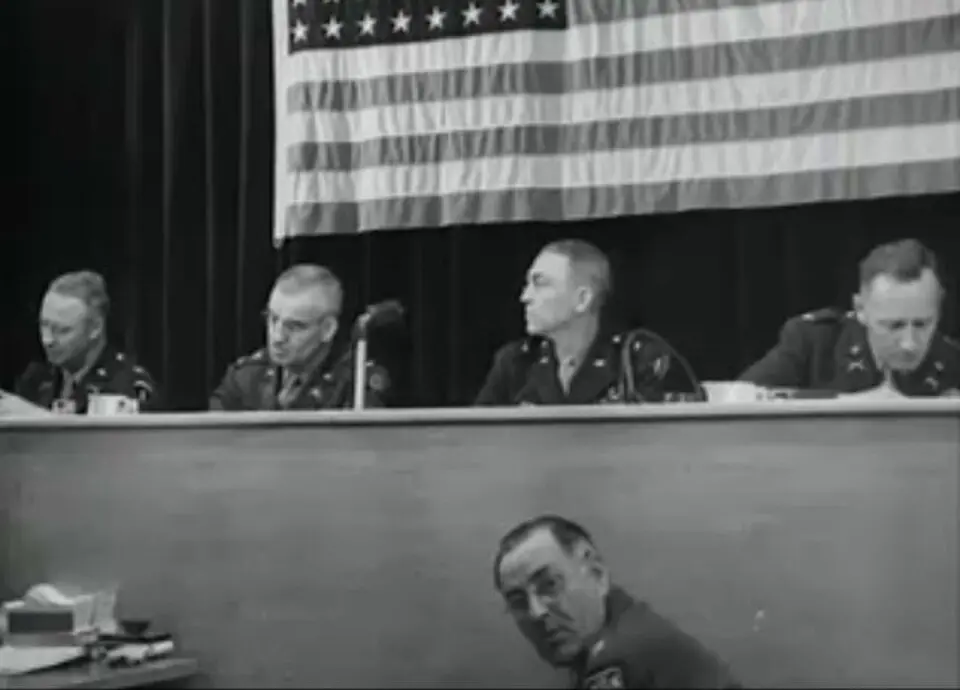 Obrázok: US Army Signal Corps · Public domain Malmedy-Prozess