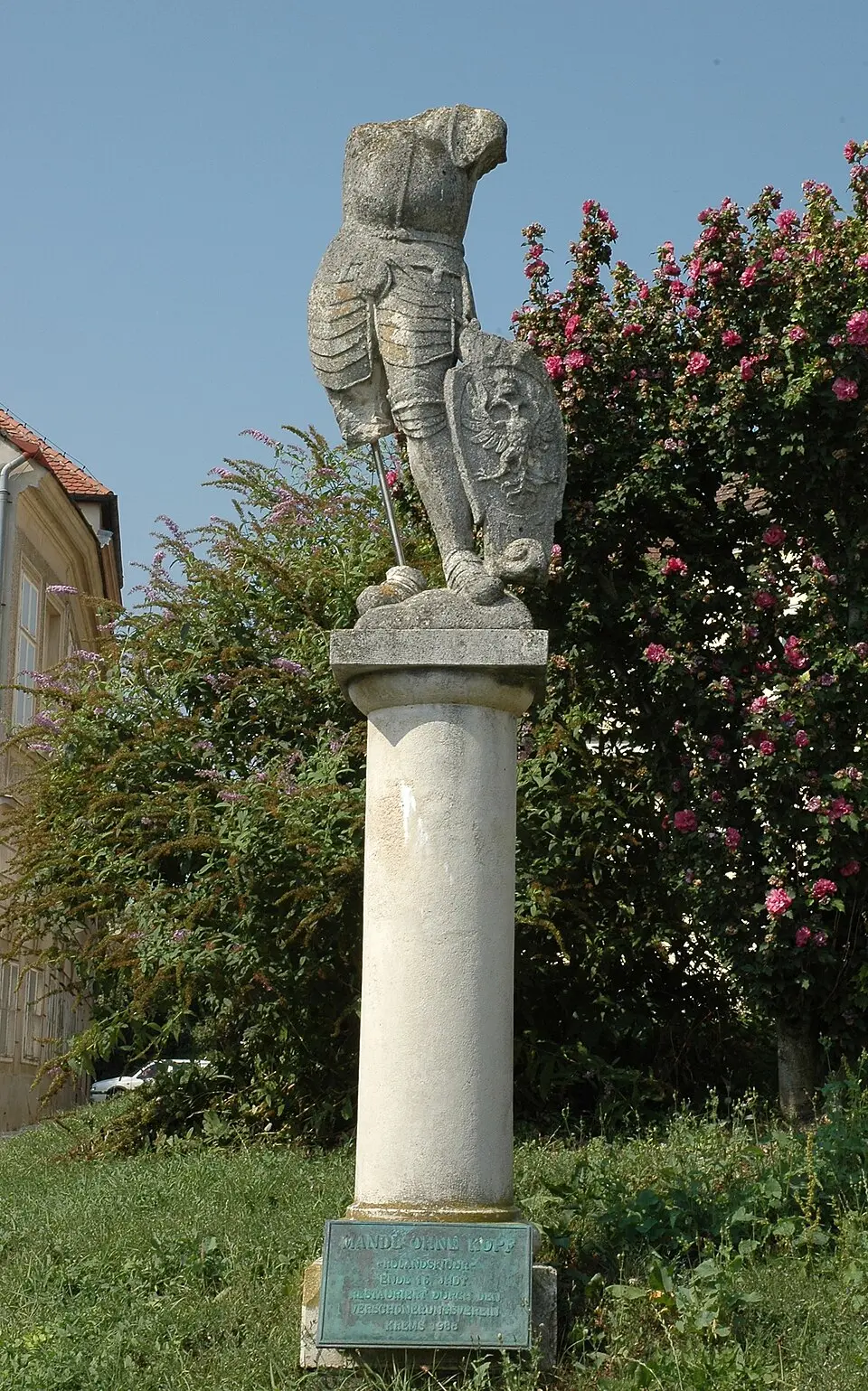 Figur Mandl ohne Kopf