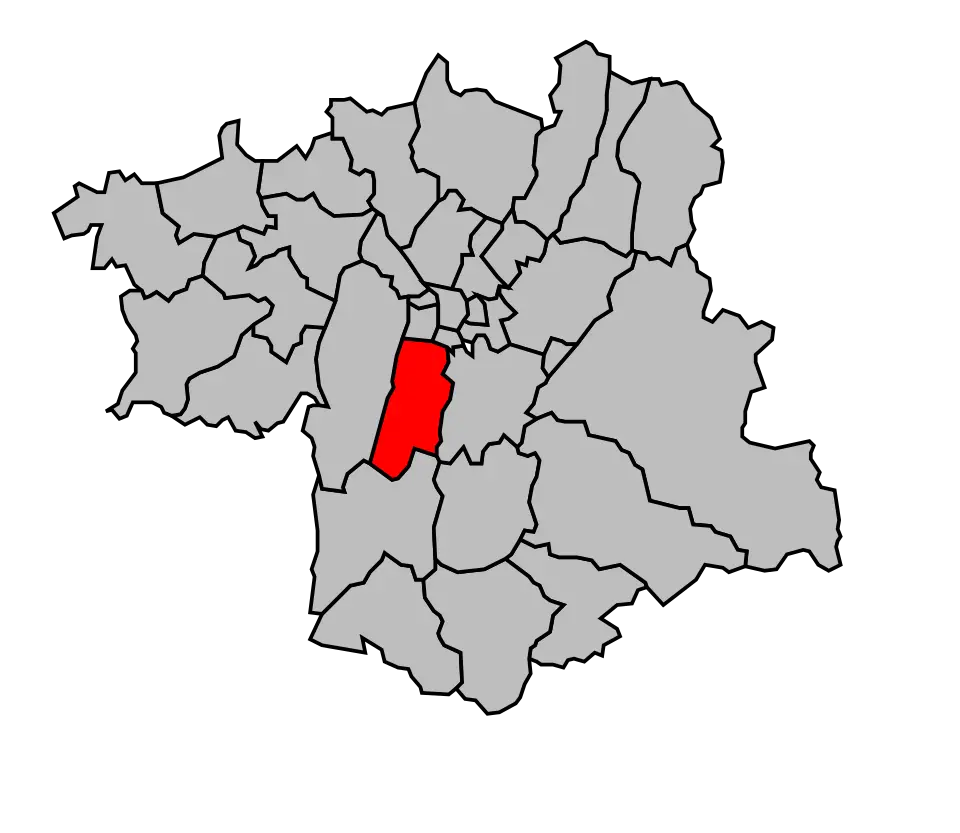 canton de Vif