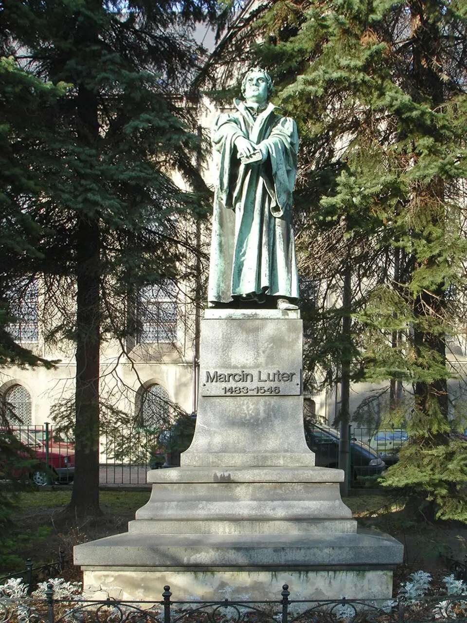 Pomnik Marcina Lutra w Bielsku-Białej
