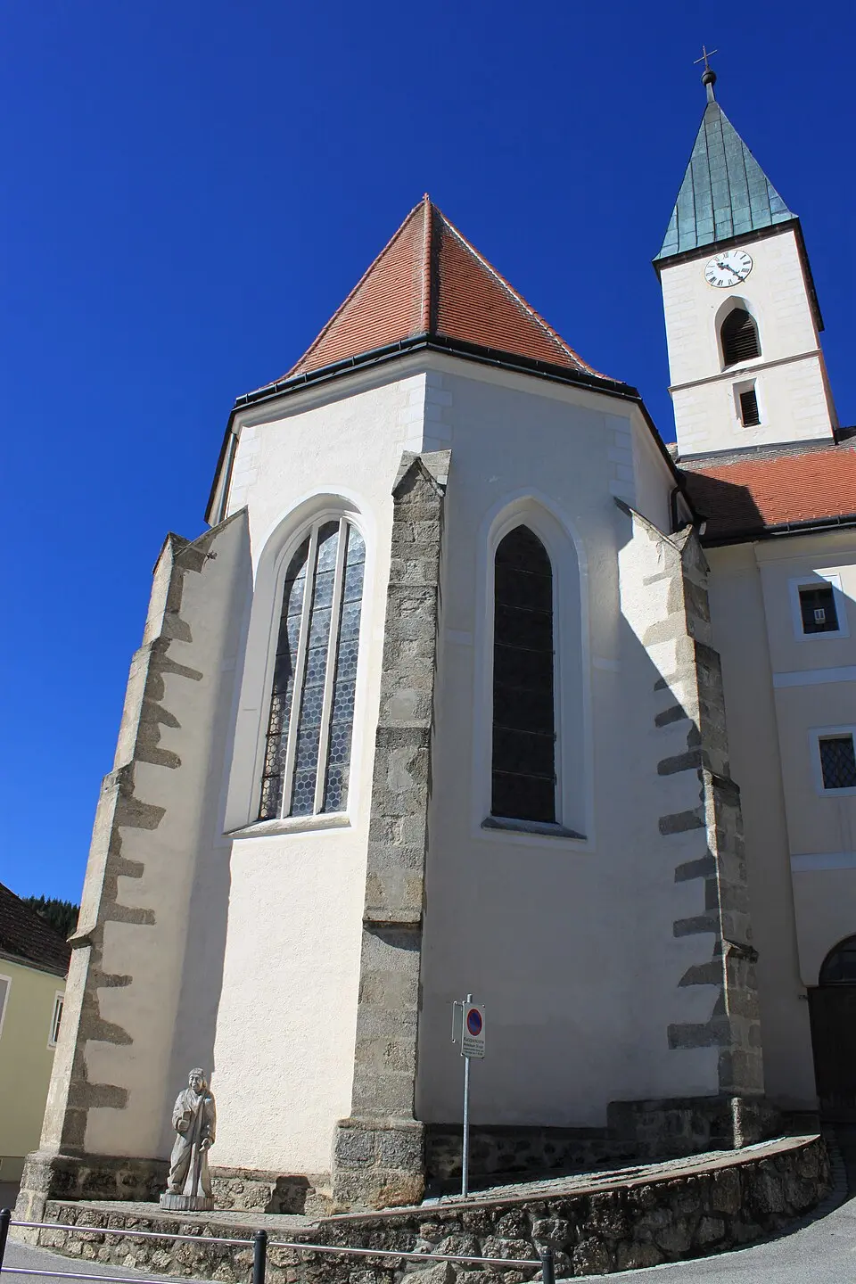 Image: DerHHO · CC BY-SA 3.0 Pfarrkirche Schönbach in Niederösterreich