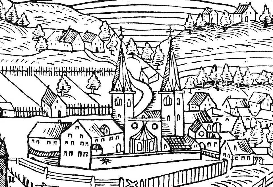 Image: Hanß Abelin, Hanß Rogel · Public domain Marienmünster (Kempten)